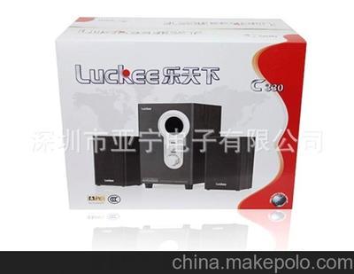 樂天下C330黑色多媒體音箱 影音電器的精致之選